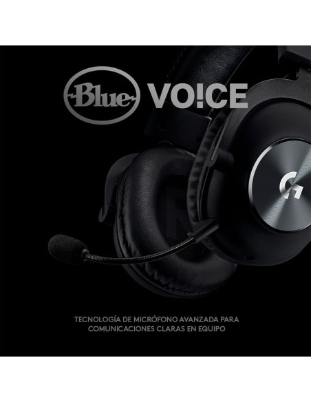 AUDIFONO GAMER LOGITECH G PRO X ( 981-000817 ) 7.1 VIRTUAL | BLUE VOICE