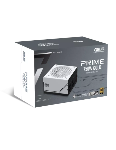 FUENTE DE PODER ASUS PRIME AP-750G 80 PLUS GOLD WHITE
