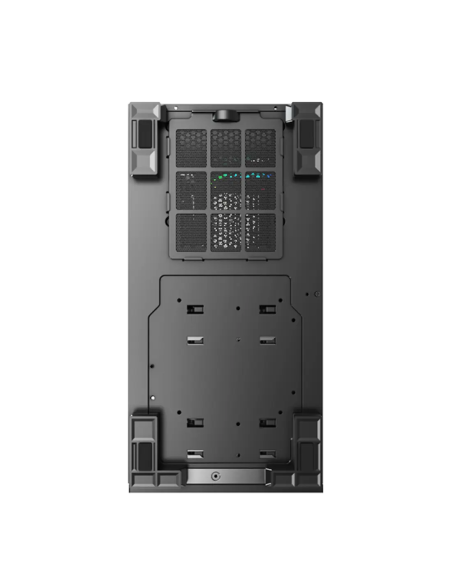 CASE MONTECH SKY TWO BLACK ( SKY TWO-B ) S/ FUENTE | VIDRIO TEMPLADO | LED-ARGB