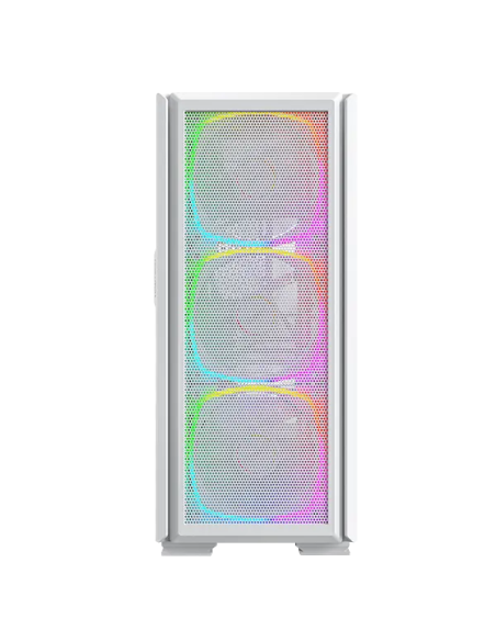 CASE MONTECH SKY TWO GX WHITE S/FUENTE| VIDRIO TEMPLADO| 3 LED-ARGB