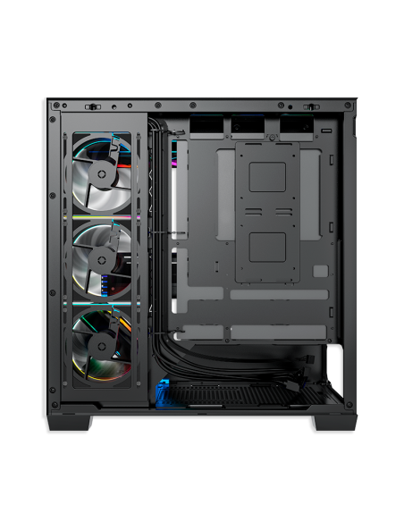 CASE ANTRYX FX 850 PRO BLACK ( AC-FX850KP ) S/FUENTE | PANEL VIDRIO | 5 LED-ARGB