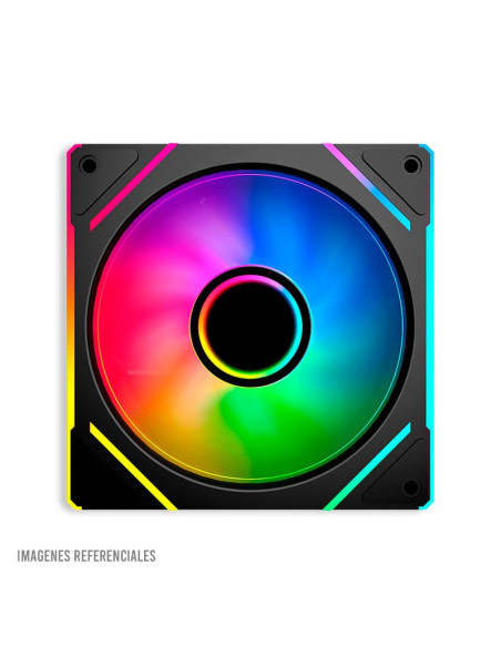 COOLER CASE ANTRYX INFINITY FAN IF-120 BLACK 120MM ARGB PACK 3 EN 1 ( AAK-IF120KX3C )