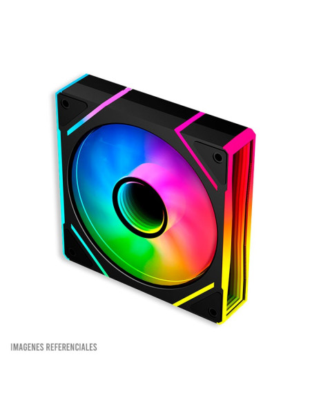 COOLER CASE ANTRYX INFINITY FAN IF-120 BLACK 120MM ARGB PACK 3 EN 1 ( AAK-IF120KX3C )